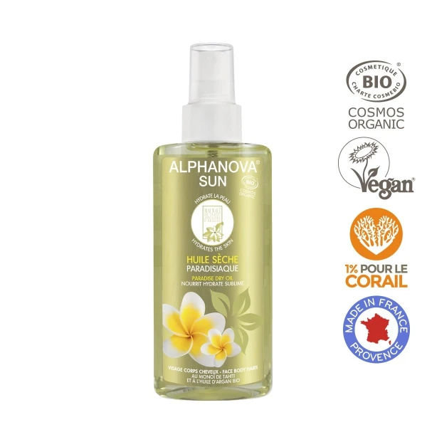 Alphanova Sun Bio Paradise Dry Oil spray  125 gr.